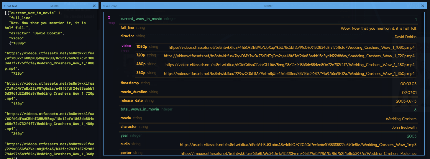 Rabbit 102 - Visual Composition  of REPL block outputs, "Wow"